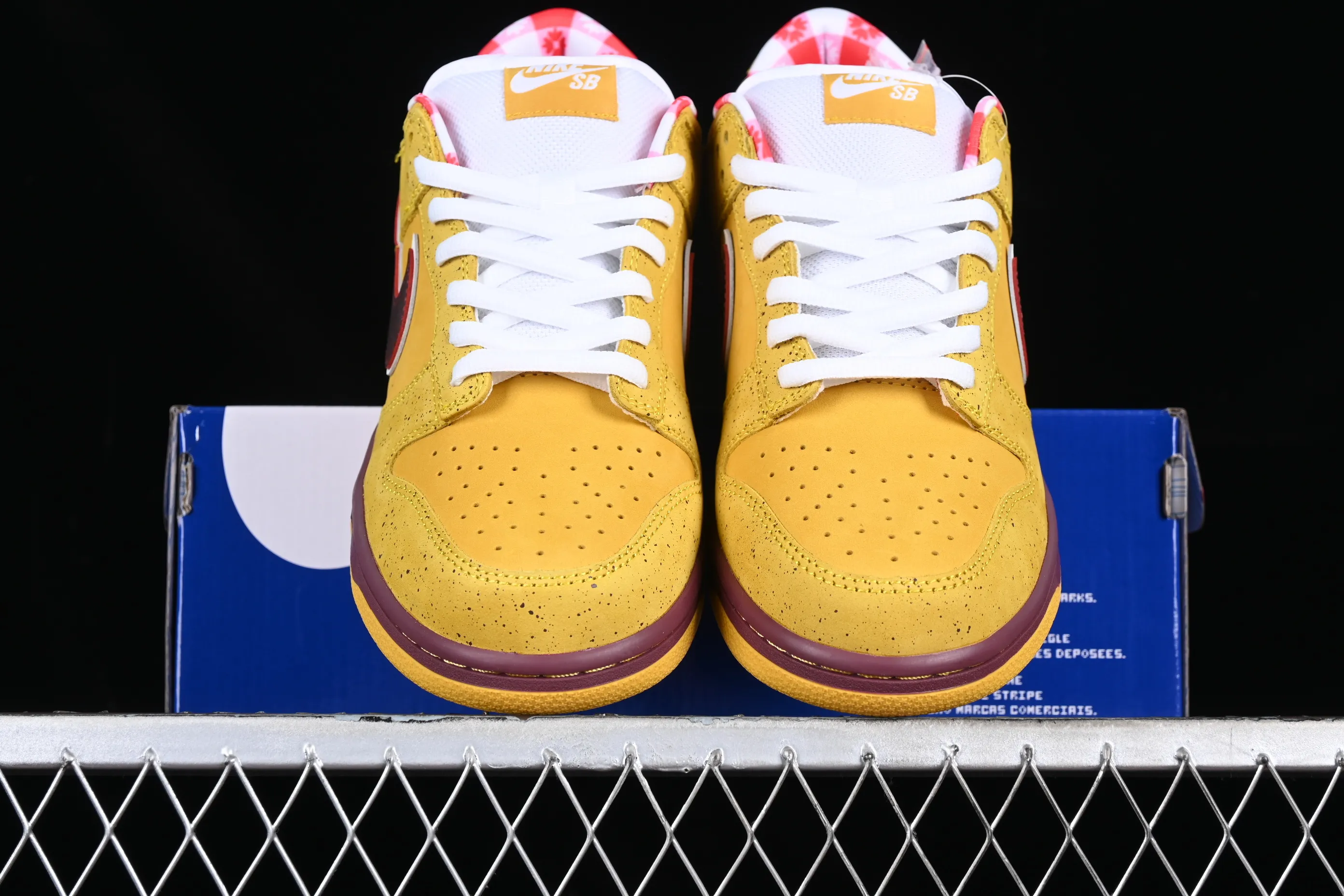 All Categories Nk SB Dunk Series Nk SB Dunk Low Low-top sneakers C version Concepts x SB Dunk Low "Yellow Lobster" Yellow Lobster SB low-top sports and leisure sneakers 313170-137566